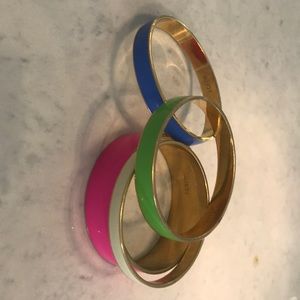 J Crew bangles. Qty 4